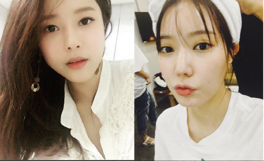 하차를 결정한 오지은(왼쪽)과 후임으로 거론되는 임수향. 사진=오지은&임수향 인스타그램.